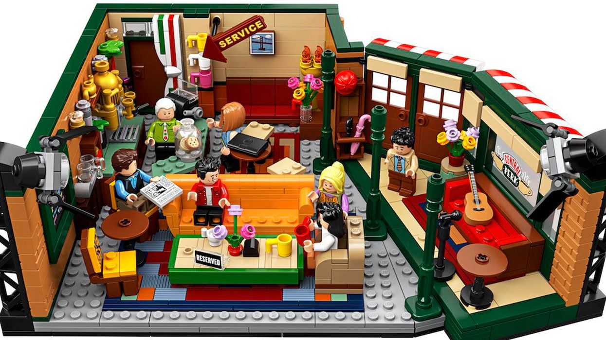 Oh. My. God. There is now a Friends-themed Lego set