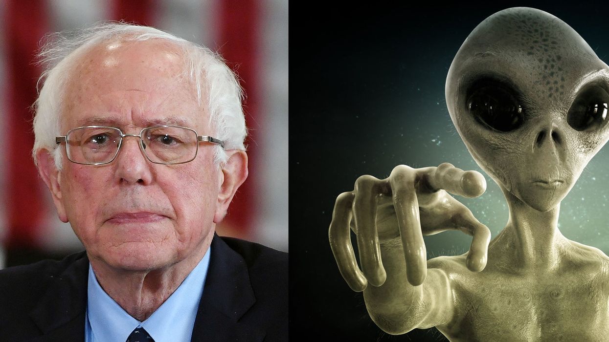 Bernie Sanders says he 'will reveal the truth about aliens' if elected president