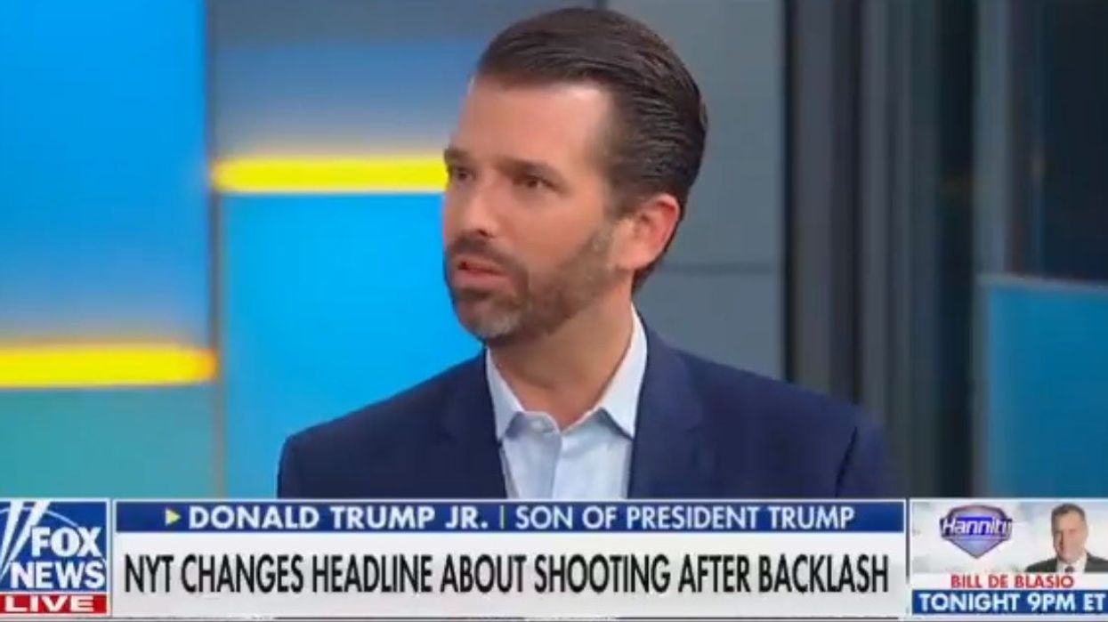 Donald Trump Jr compares list of his father's donors to the Dayton mass shooter's 'hit list'