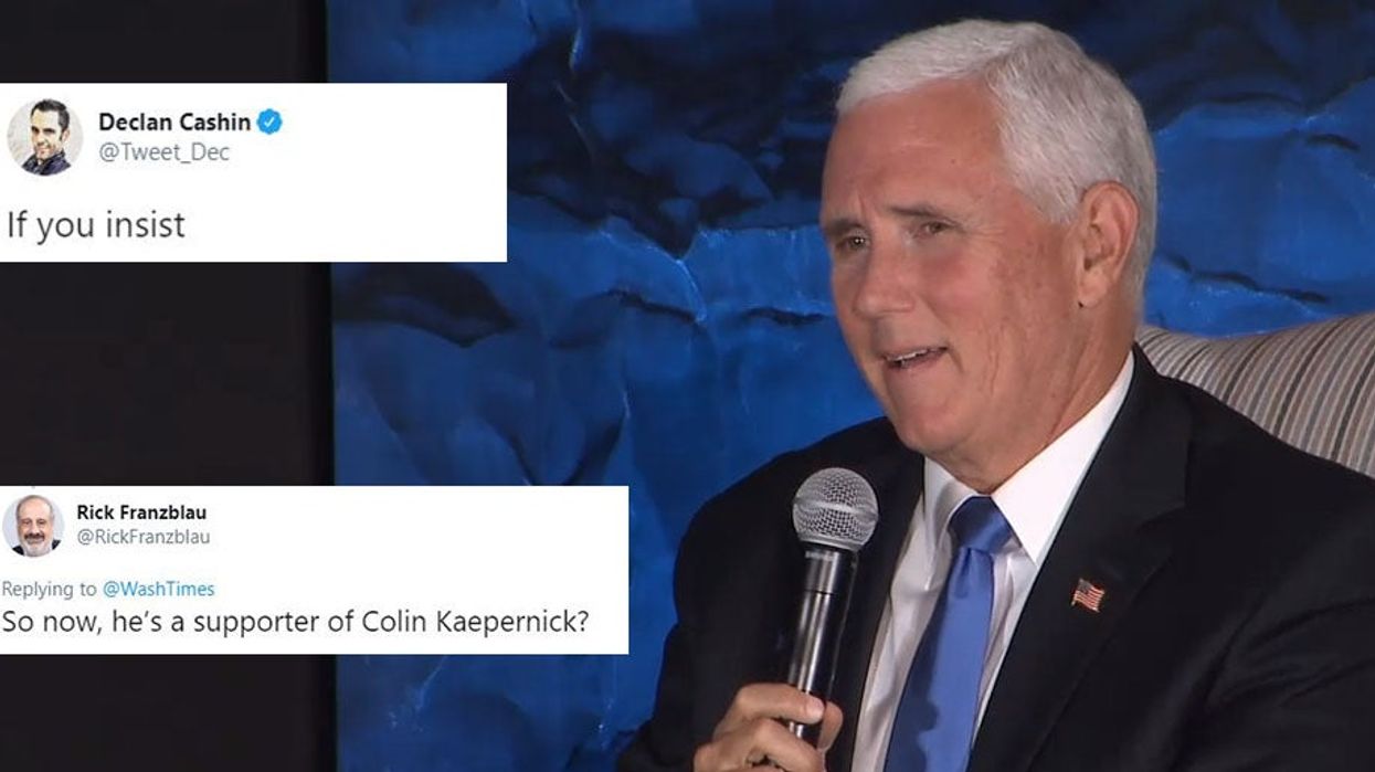 Mike Pence said 'spend more time on your knees than on the internet' and there are so many jokes