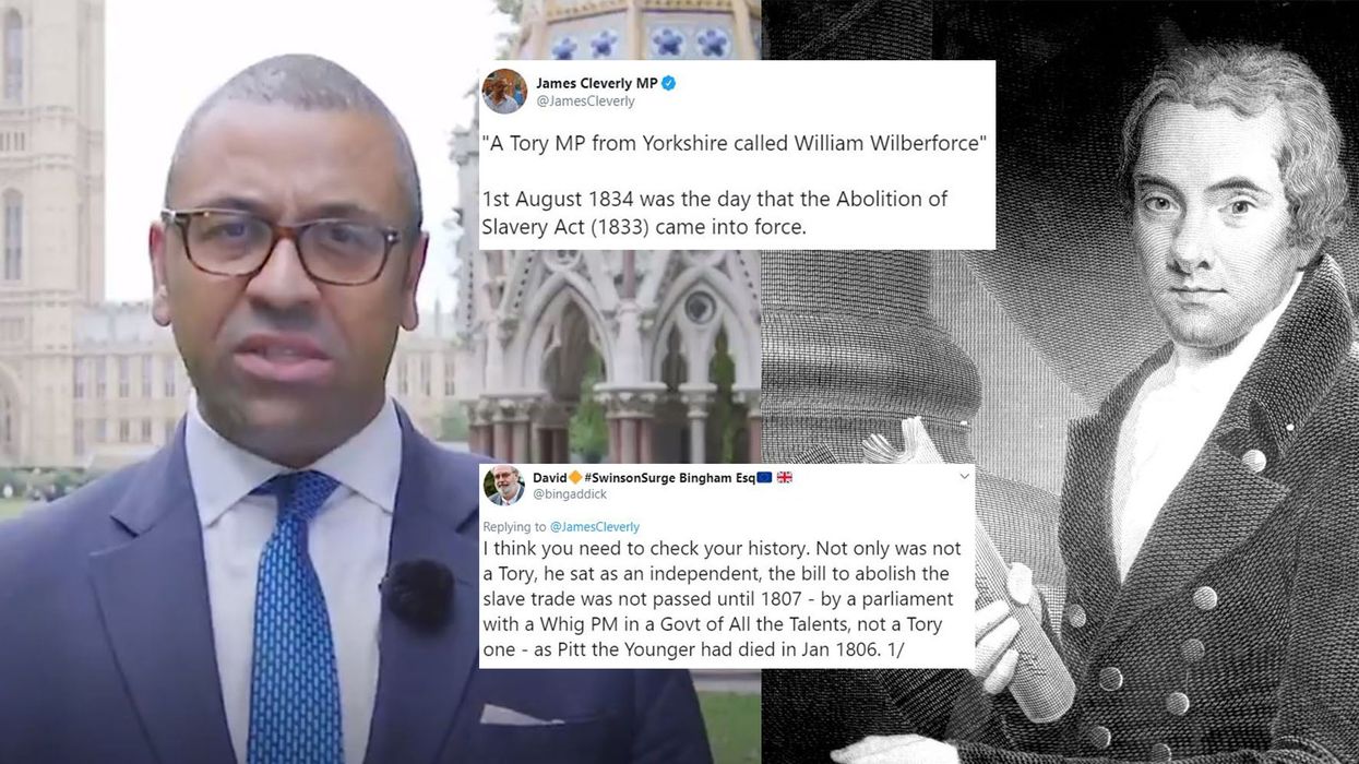 MP ridiculed after incorrectly claiming that abolitionist William Wilberforce was a Tory