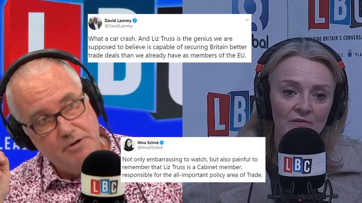 Clip of Liz Truss's disastrous interview about Brexit goes viral after resurfacing online