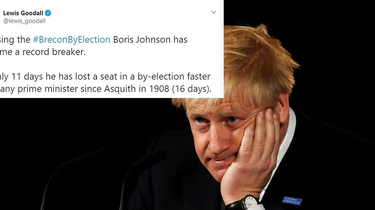 Boris Johnson just broke a prime ministerial record - and not in a good way