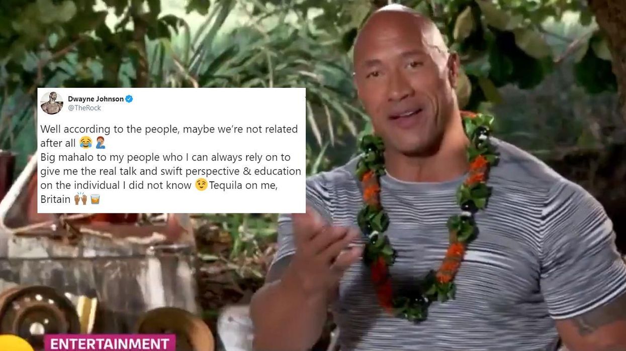 The Rock says Boris Johnson was family, immediately regrets it and disowns him