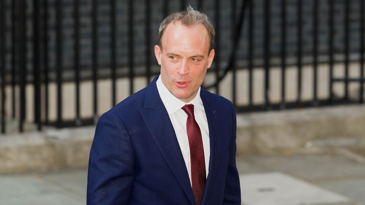 Foreign secretary Dominic Raab doesn't seem to know the difference between the Irish Sea and Red Sea