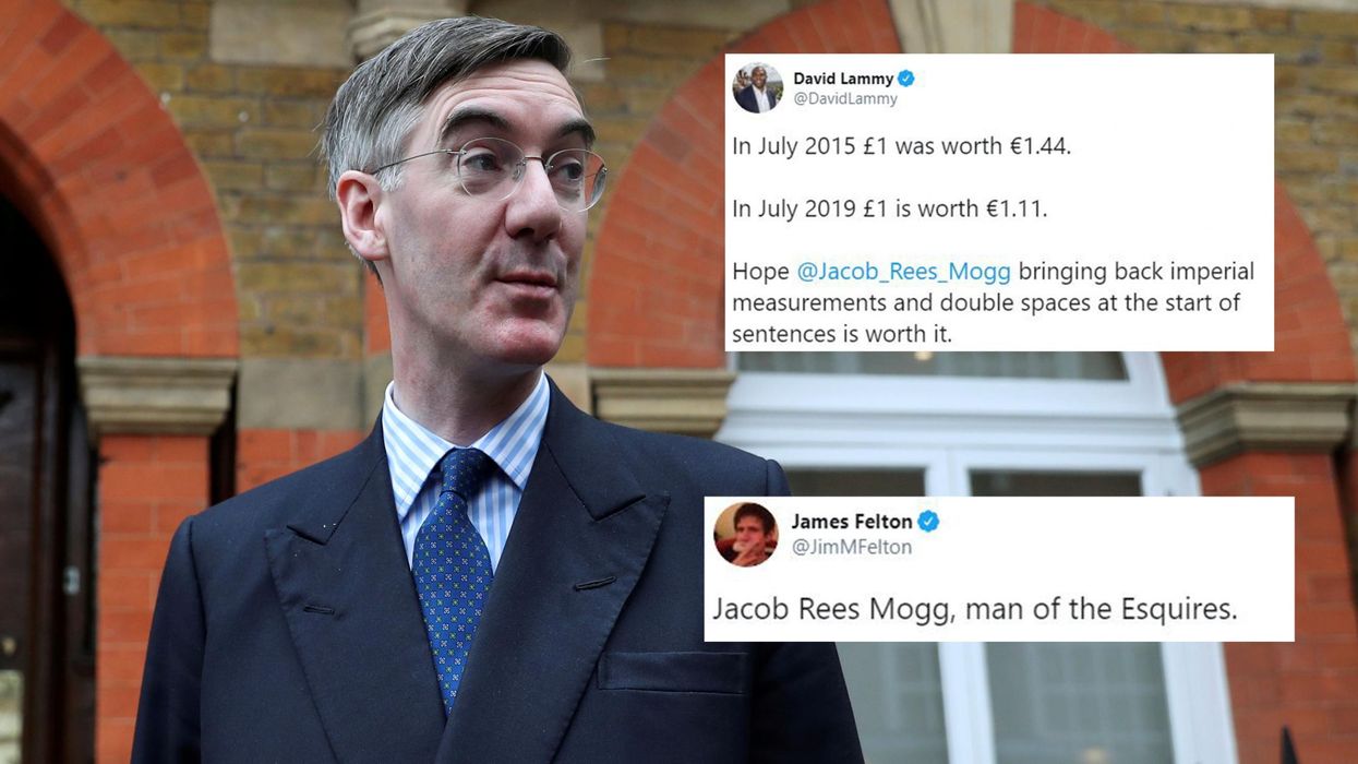 Jacob Rees-Mogg mocked after introducing style guide for his staff which includes imperial measurements