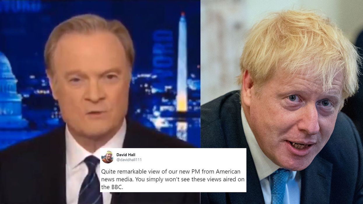 People are sharing this US news host's scathing take on how Boris Johnson became PM