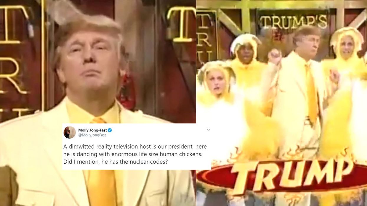 Cringe-worthy SNL sketch resurfaces featuring Trump promoting a 'chicken wing restaurant'
