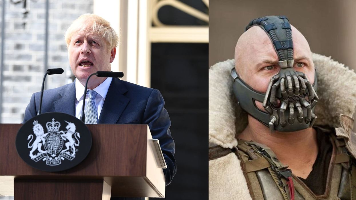 Boris Johnson appears to have quoted Batman baddie Bane in first speech as PM