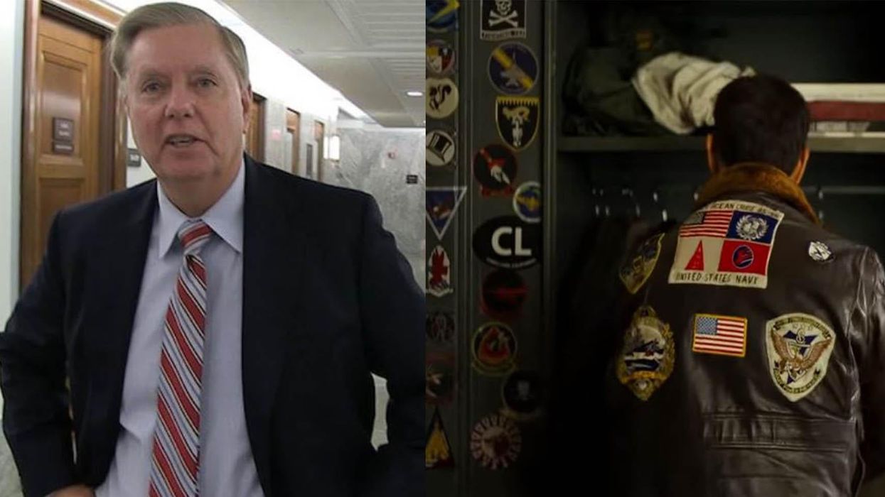 Republican senator Lindsey Graham says new Top Gun bomber jacket 'sucks'