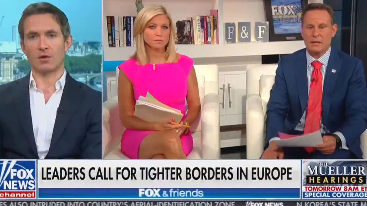 Fox News host accidentally says 'we don't want to destroy the colour of the country' while talking about immigration