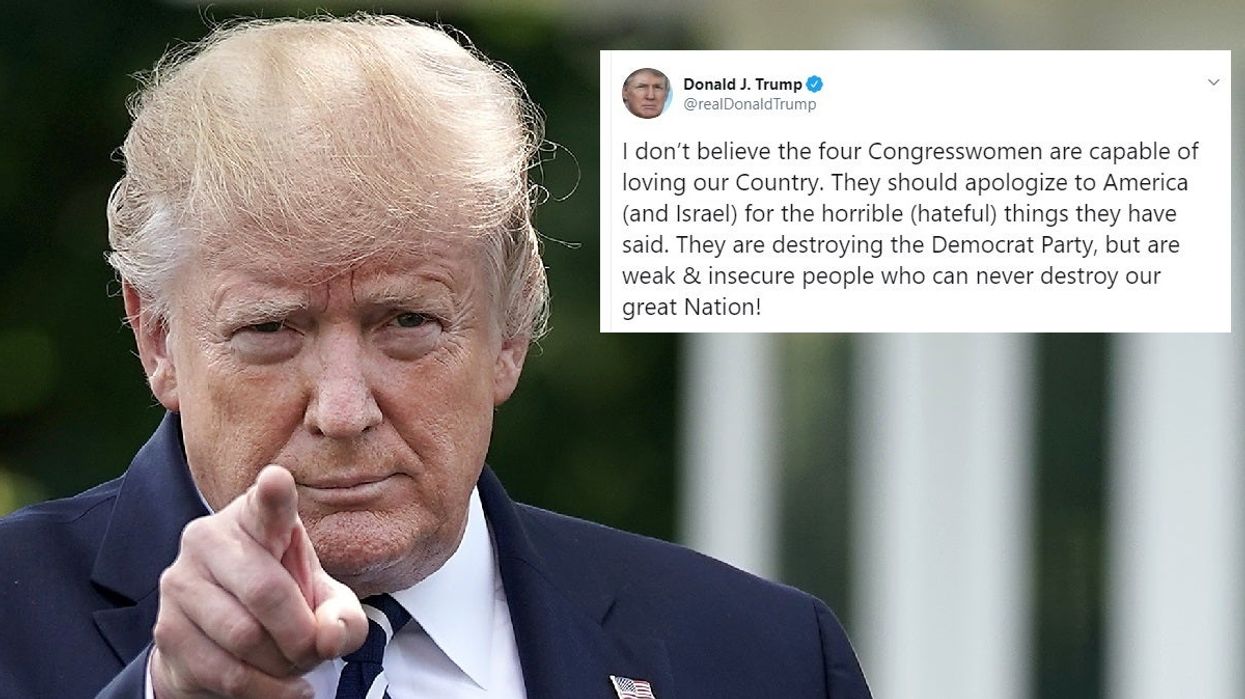 Trump refuses to apologise to congresswomen he told to 'go back' home