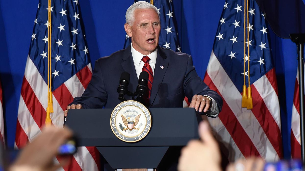Mike Pence attempts to defend Trump’s racist chant comments, the world is unconvinced