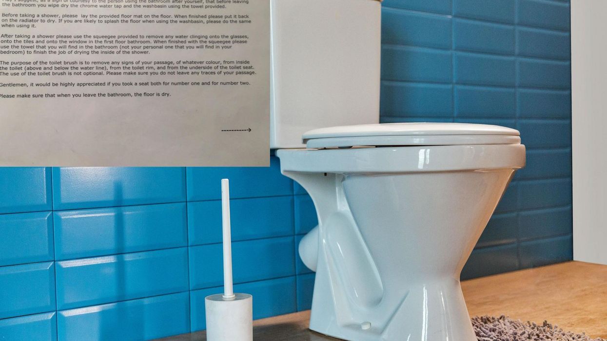 Man shares list of ridiculous house rules from Airbnb host
