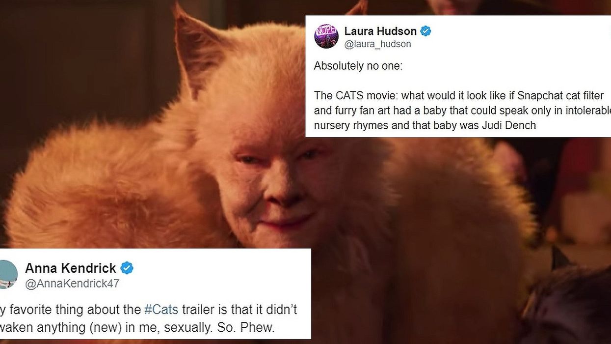 The new 'Cats' trailer has broken the internet and people have so many jokes