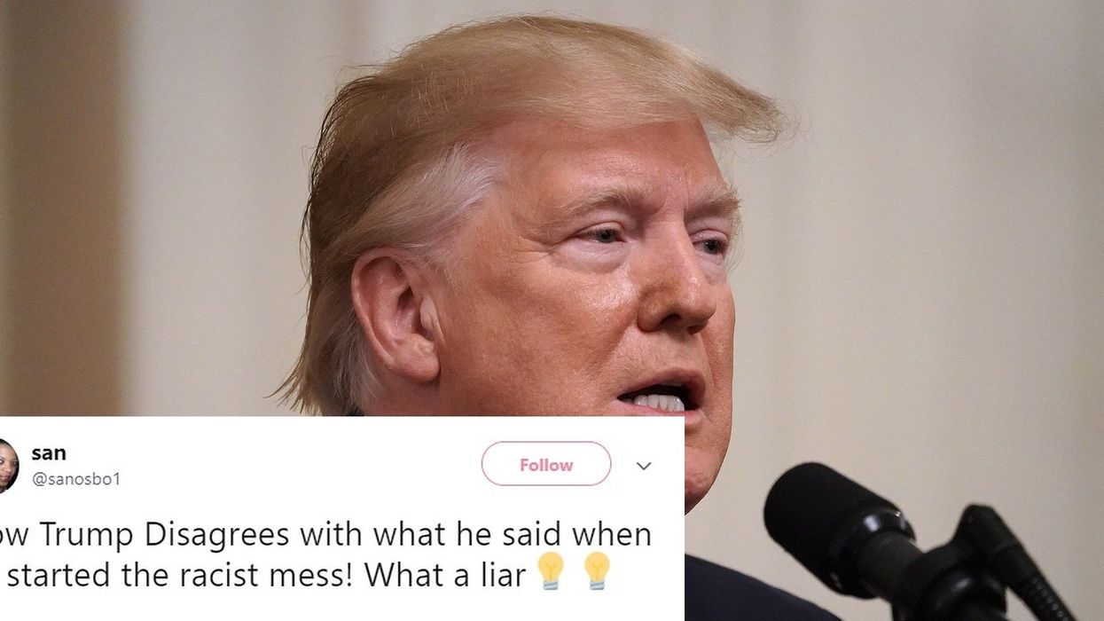 Trump now says he 'disagrees' with 'send her back' chant and everyone is making the same point