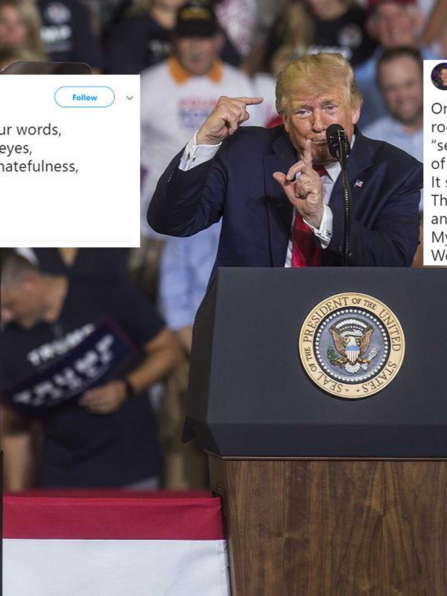 Trump supporters chanted ‘send her back’ about Ilhan Omar and people are disgusted