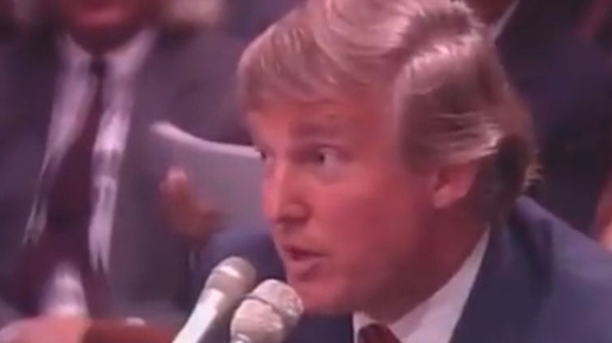 Clip resurfaces of Trump using racist language to describe Native Americans in 1993