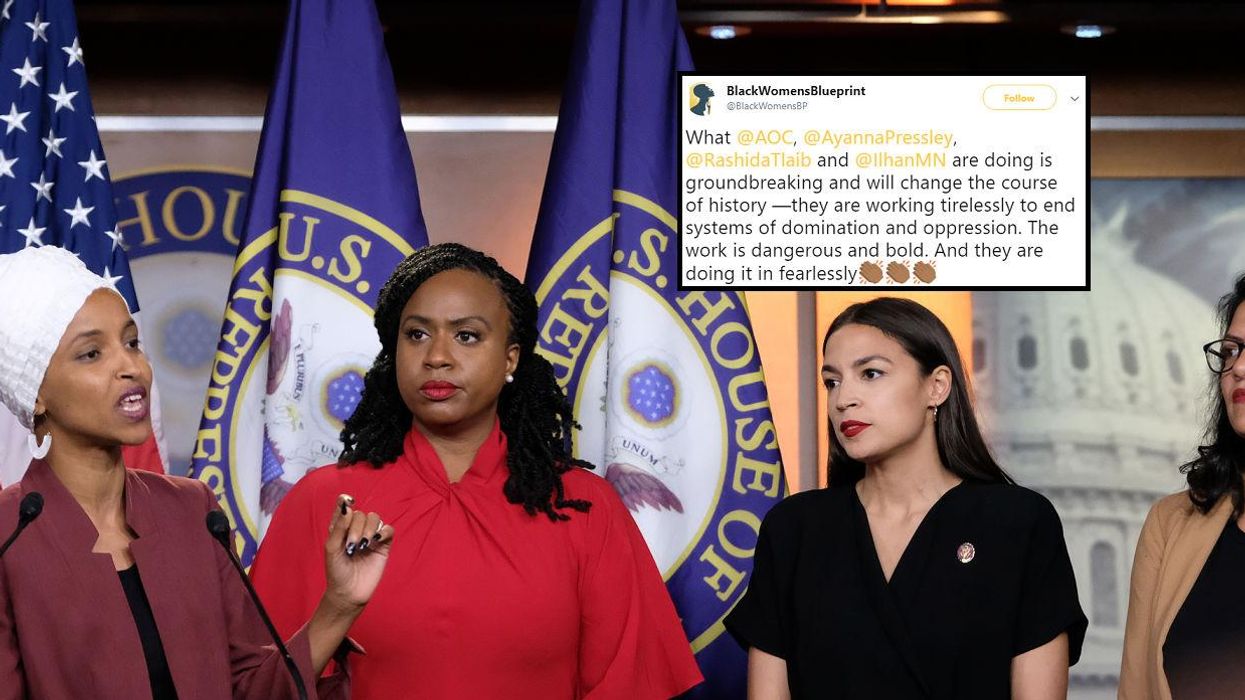 Four congresswomen responding to Trump's racist comments is 'history in the making'