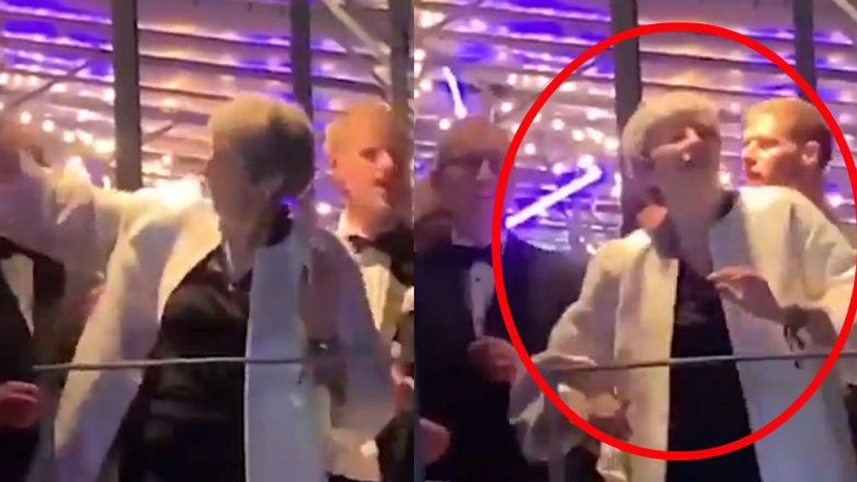 Theresa May was seen dancing to Abba at a black-tie music festival and the jokes wrote themselves