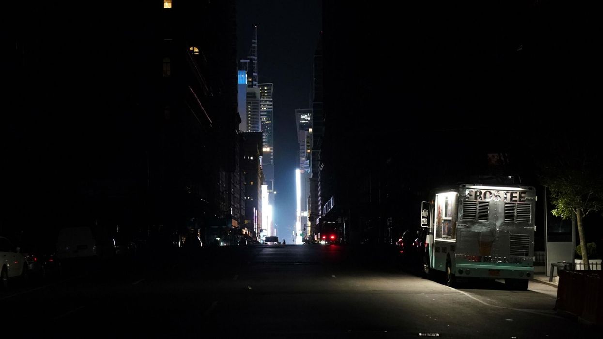 New York City suffered a blackout 42 years to the day after a power outage caused a crimewave