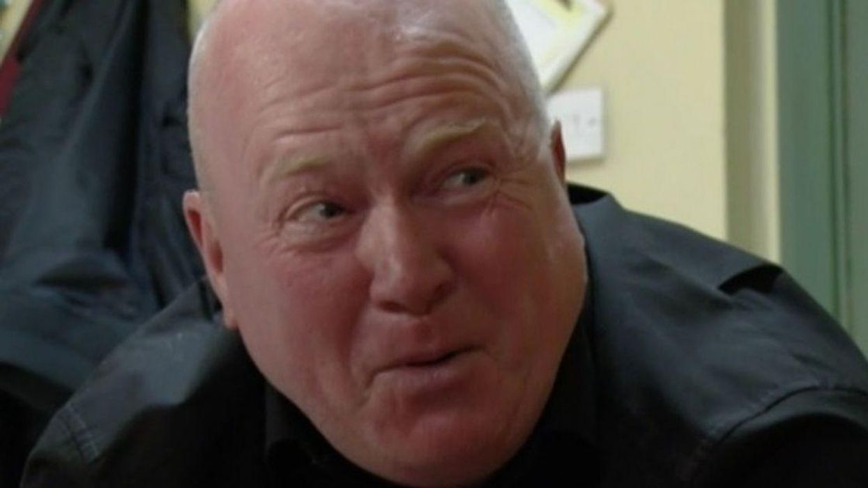 Phil Mitchell saying 'eh' to the EastEnders theme tune for 35 seconds straight will make your day