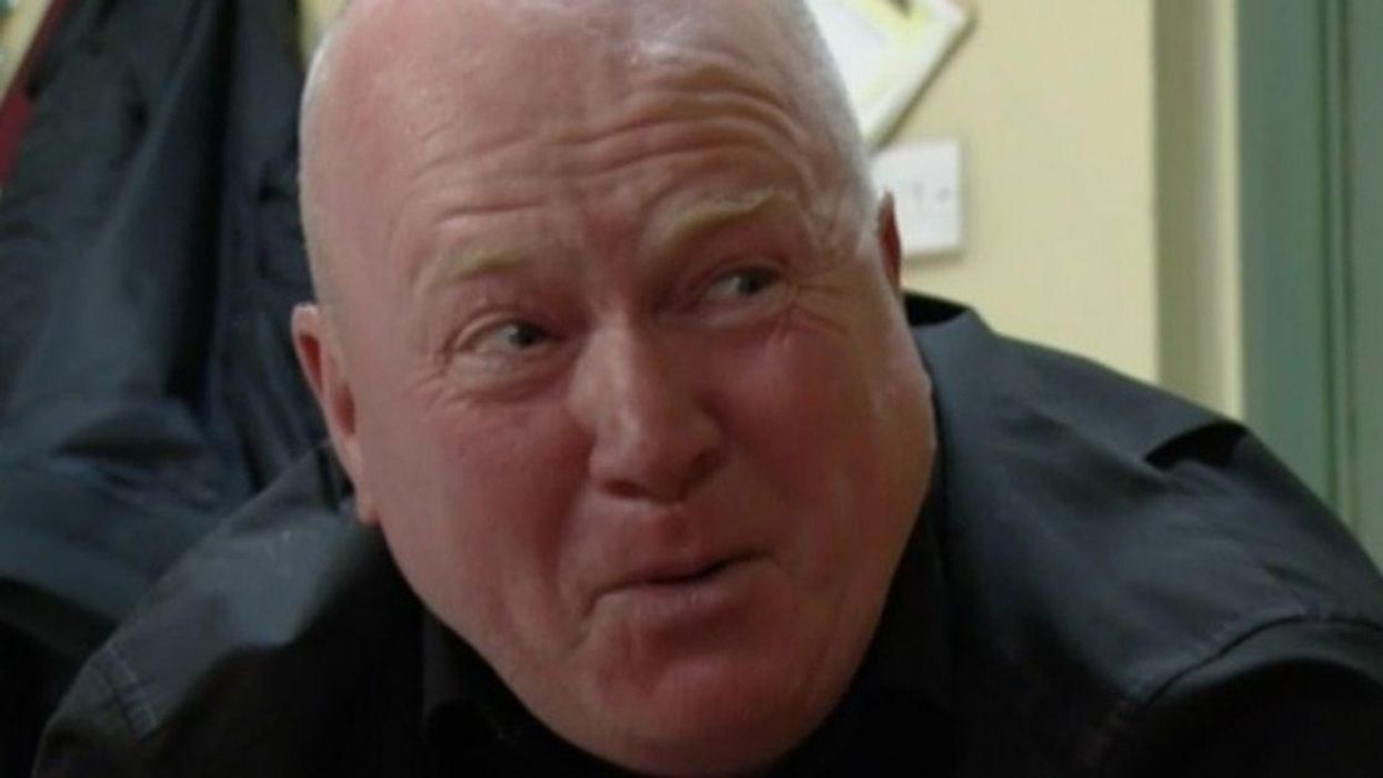 Phil Mitchell saying 'eh' to the EastEnders theme tune for 35 seconds straight will make your day