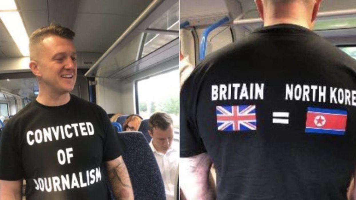 10 ways to improve Tommy Robinson's 'arrested for journalism' T-shirt