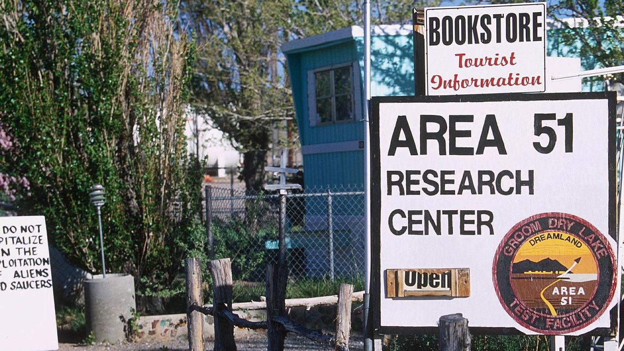 Almost 400,000 people join Facebook event to storm Area 51 and 'see them aliens'