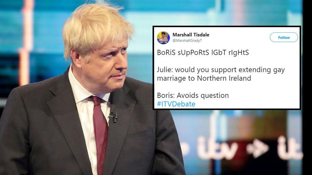 Boris Johnson accused of failing to support LGBT+ people over botched debate answer