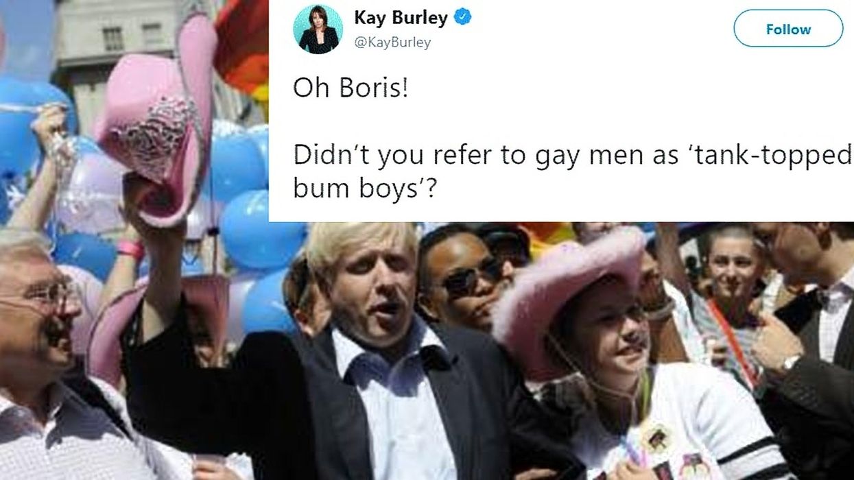 Boris Johnson tweeted support for London Pride and the internet was having none of it