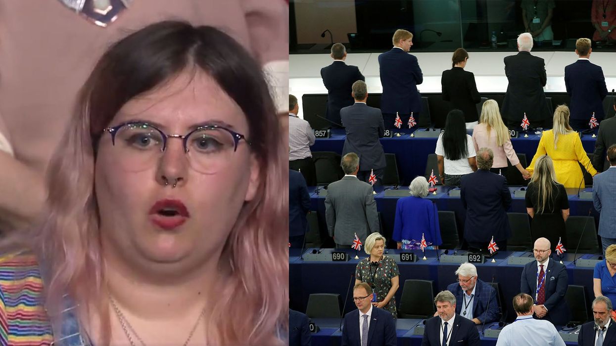 Question Time audience member applauded after explaining why Brexit Party stunt was 'childish'