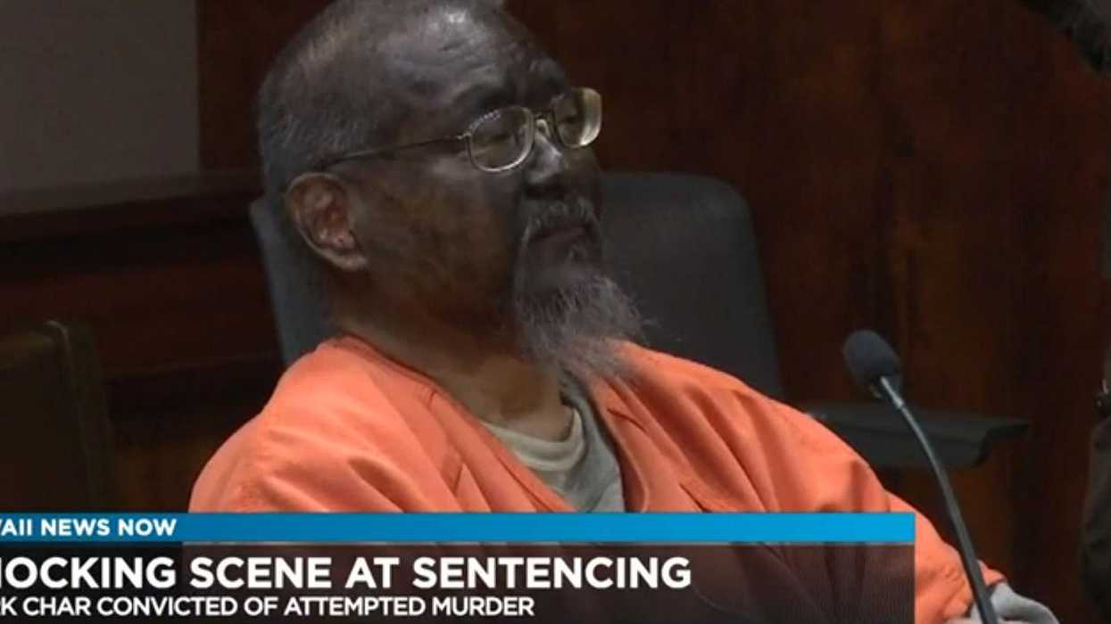 Man who wore blackface in court jailed for life over road-rage attack