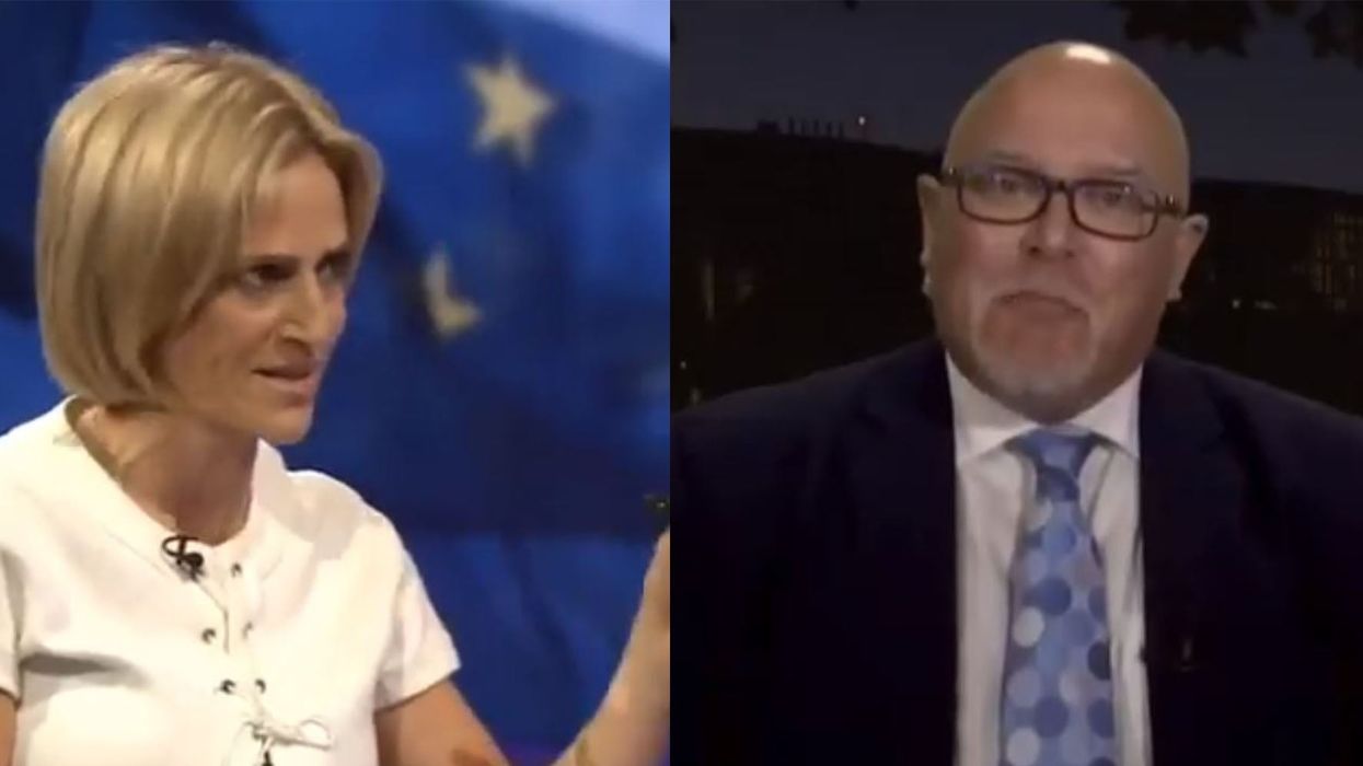Emily Maitlis grills Brexit Party MEP for taking an EU salary and living in France