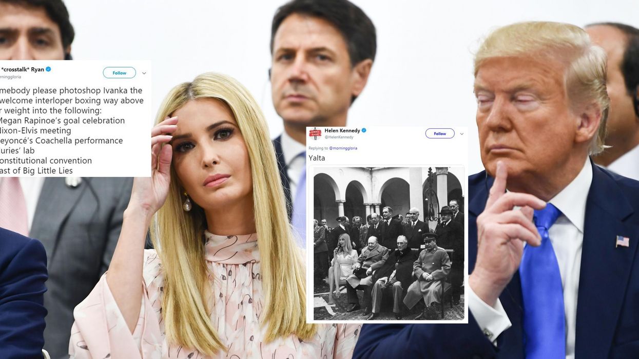 Ivanka Trump's attempts to talk to world leaders has resulted in her becoming a hilarious new meme