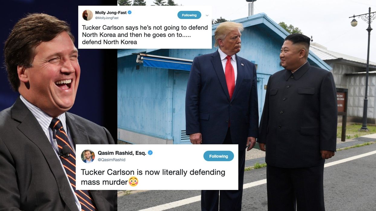 Tucker Carlson criticized after saying 'leading a country means killing people' following Trump's meeting with Kim
