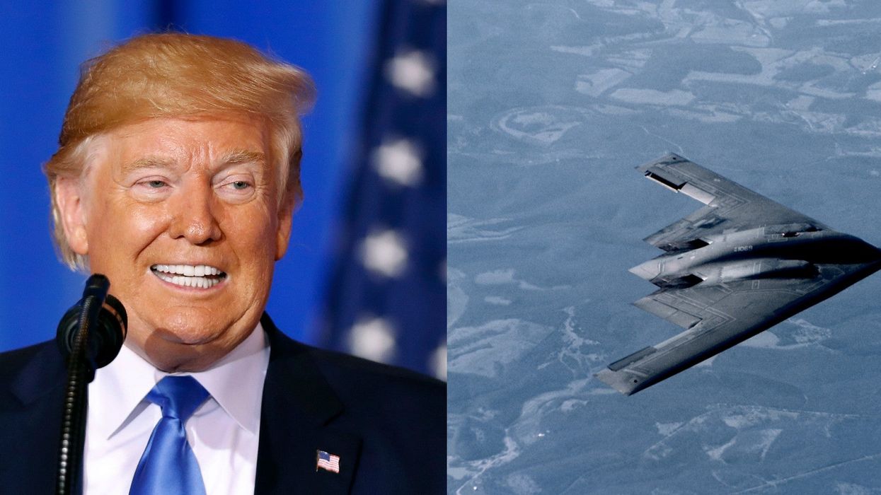 Trump claimed you 'can't see' stealth planes during his G20 press conference