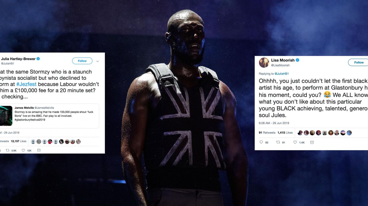 Julia Hartley-Brewer doesn't seem to understand why Stormzy would want paying for a live performance