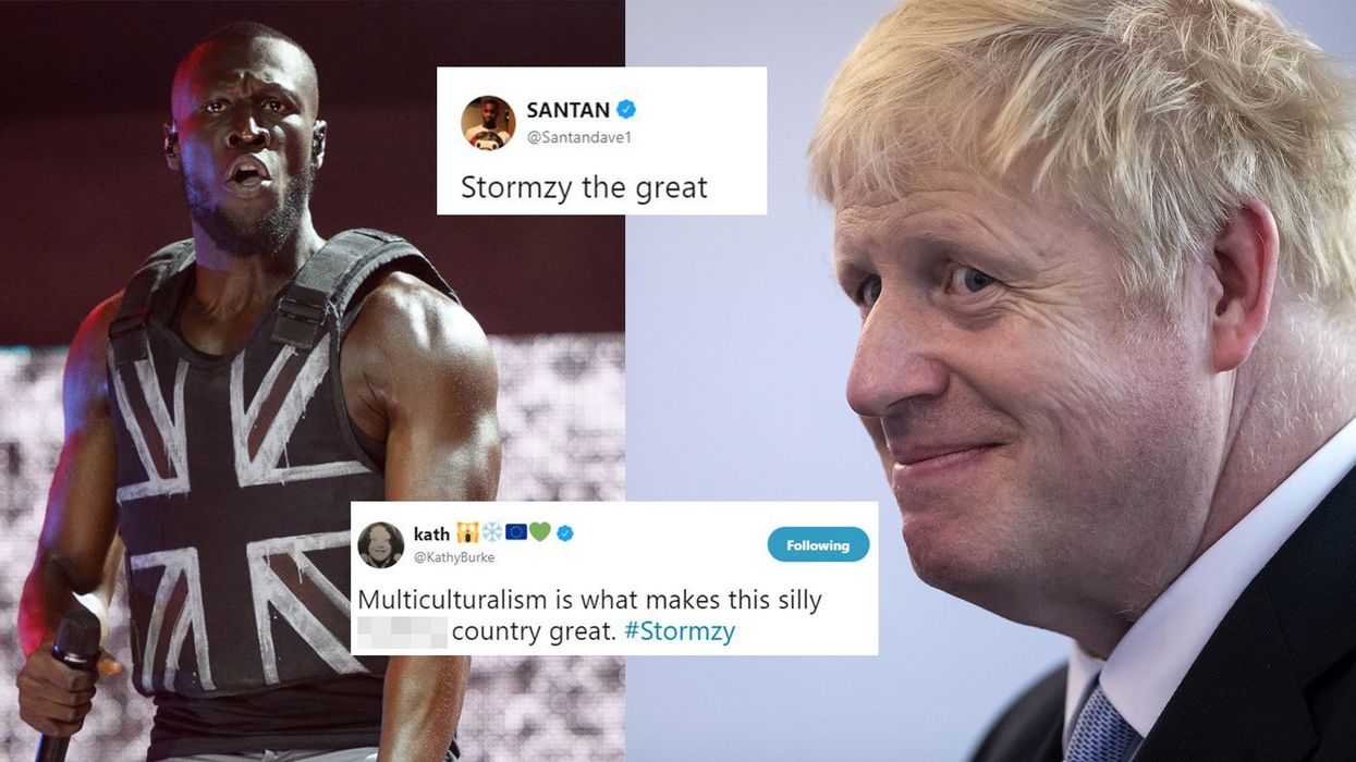 Stormzy goes viral after getting Glastonbury crowd to shout 'f**k Boris' during his headline performance