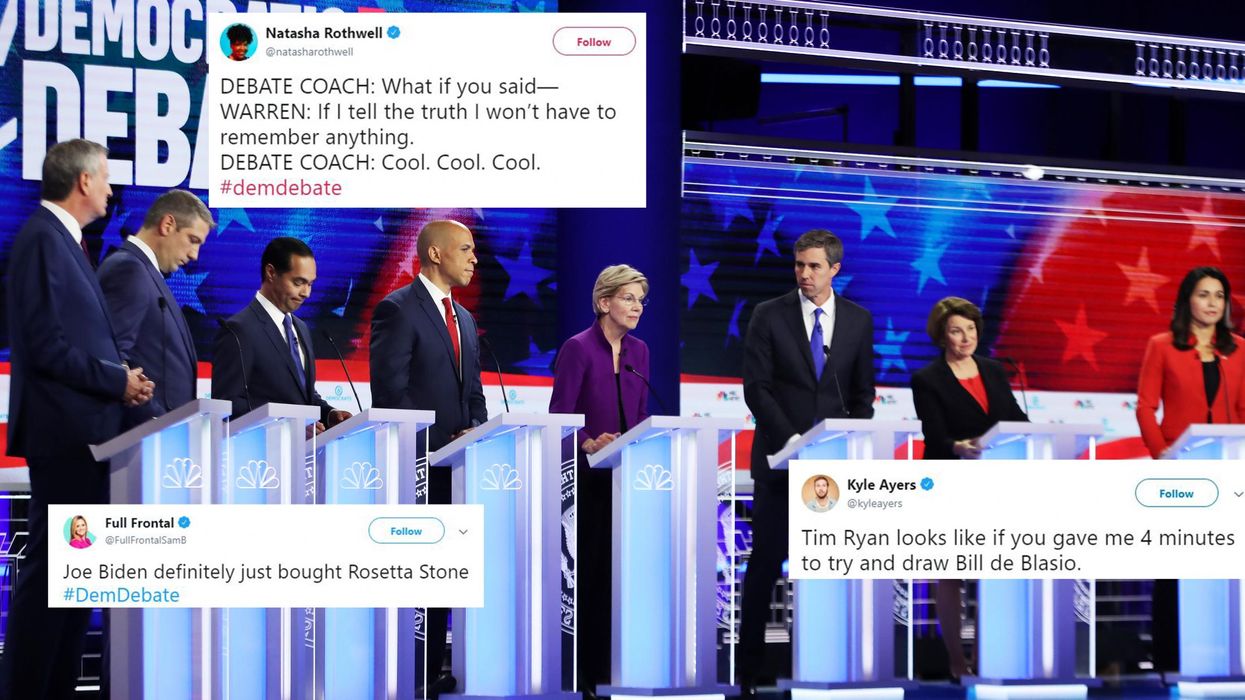 33 of the funniest memes and jokes from the first Democratic debate