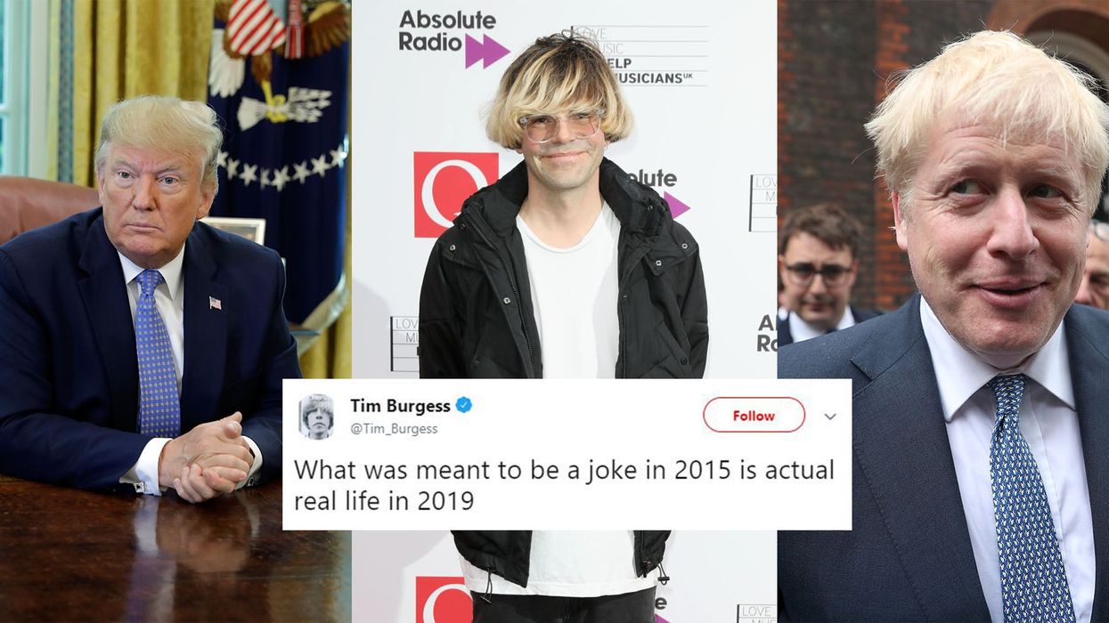 Tim Burgess 2015 tweet predicts the future of politics so well it will shock you