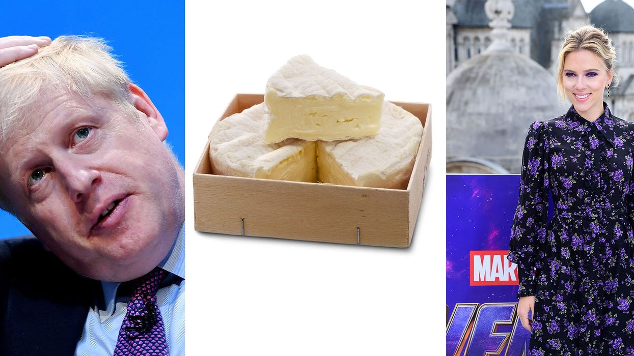 Boris Johnson admitted in 2011 that he painted cheese boxes and named Scarlett Johansson as someone he admired