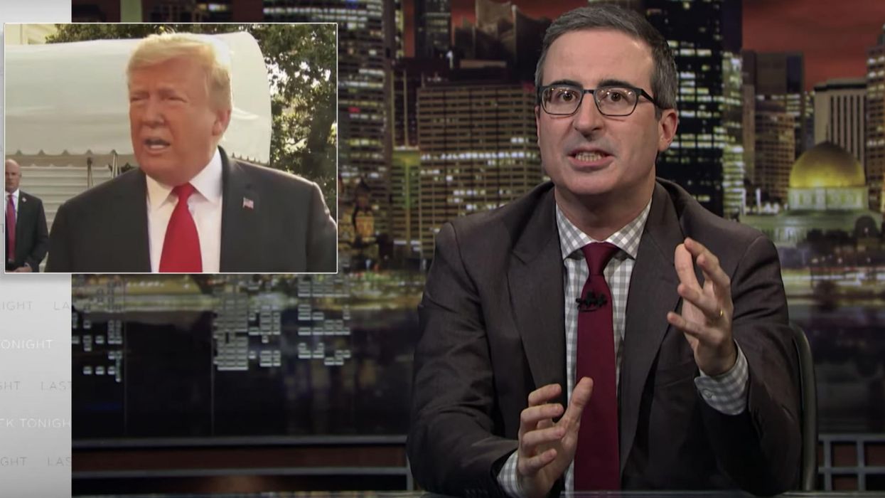 John Oliver calls Fox News host ‘breathtakingly stupid’ after Iran comments