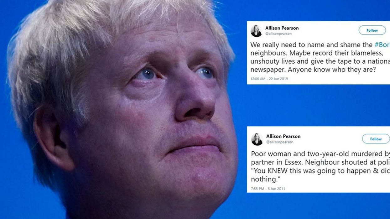 Boris Johnson supporter accused of hypocrisy after complaining about neighbour recording incident at MPs home