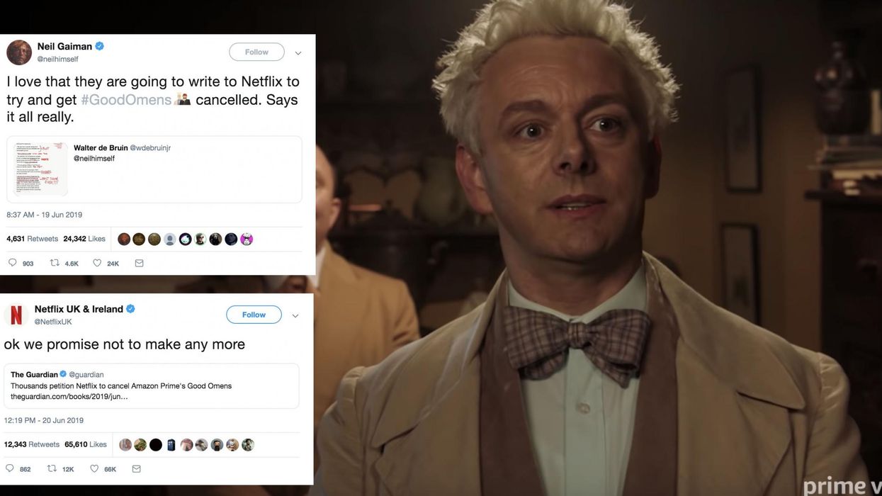 A Christian group petitioned Netflix to cancel a show produced by Amazon Prime