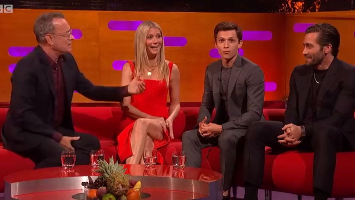Tom Hanks teaching Tom Holland acting skills is the funniest thing you'll see today