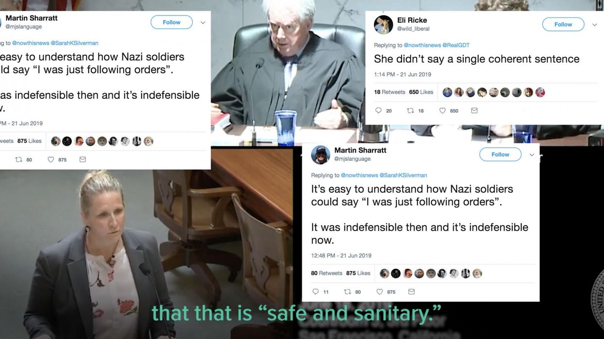 Trump official tries to argue that detained children don’t need soap, toothbrushes, or beds