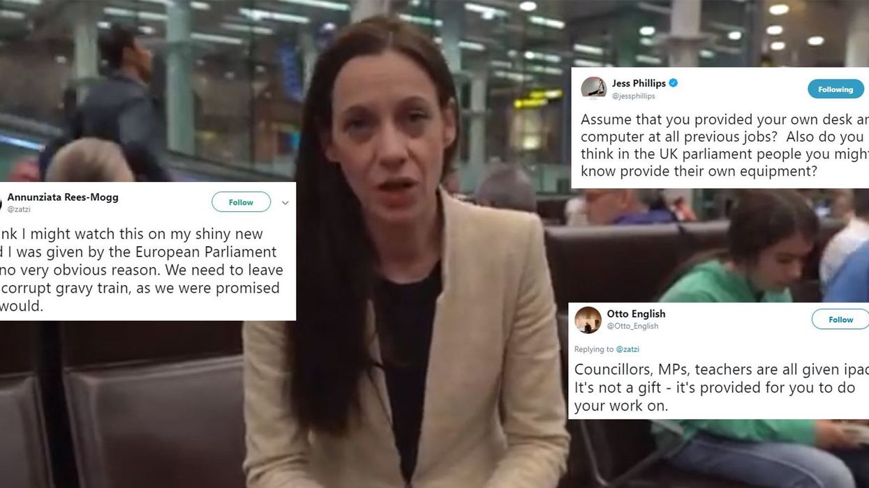 Brexit Party MEP mocked for complaining about getting a new iPad from the EU for 'no obvious reason'