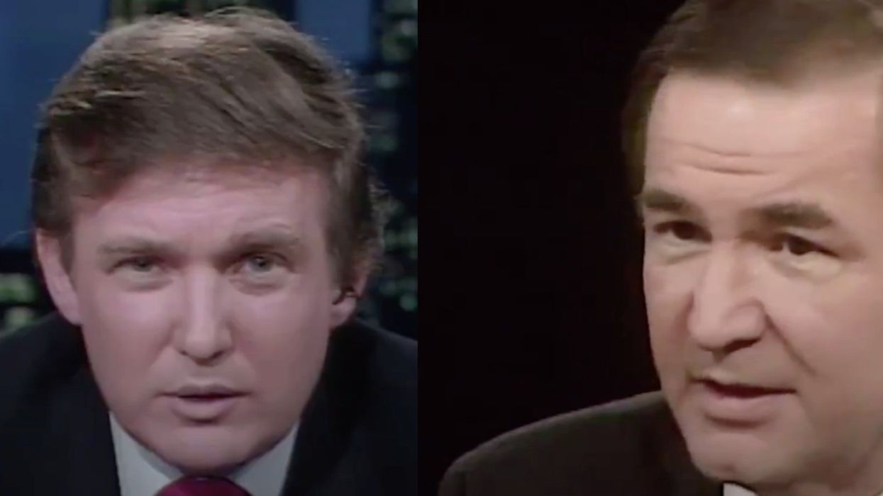 Trump bizarrely changes his answer about his favourite authors within seconds in resurfaced interview