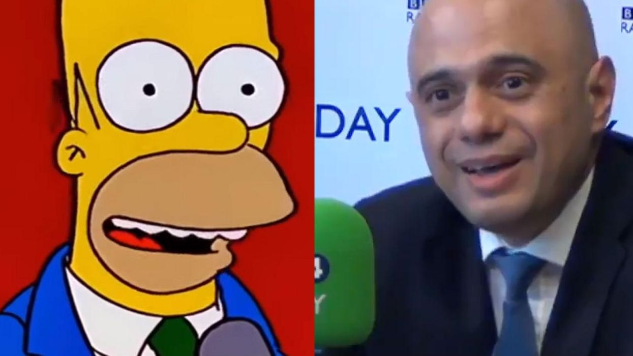 Sajid Javid compared himself to Homer Simpson and the takedowns were savage